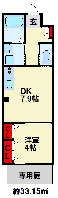 CIEL・BLEU　A棟  間取り