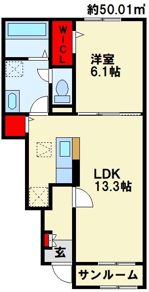 プロムナード　Ⅰ 間取り