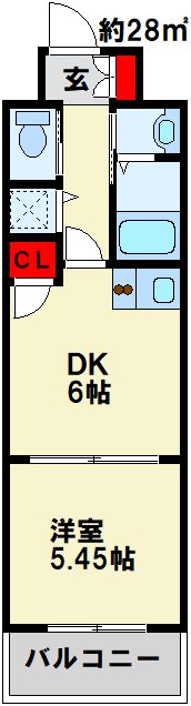 リード大手町 間取り図