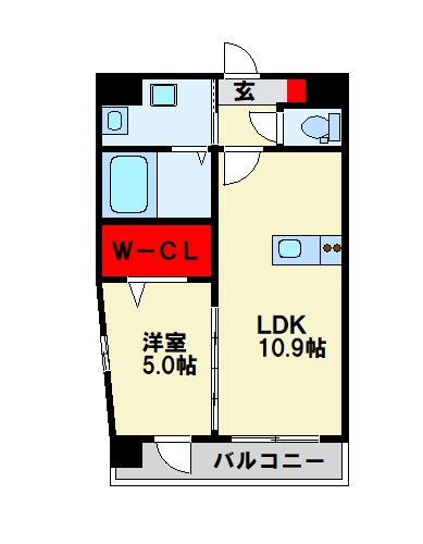 Tパーク歯大前   間取り