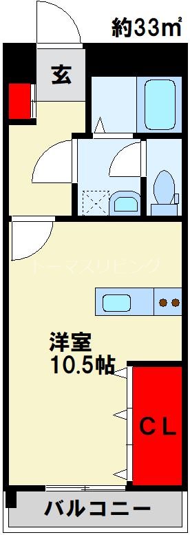 RAY白銀  間取り