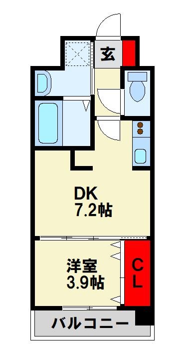 コンダクトレジデンスSANGAMORI 間取り