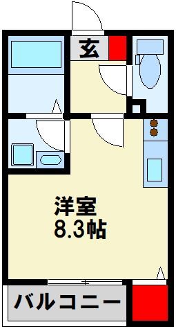 Sou.leaf九工大前 間取り