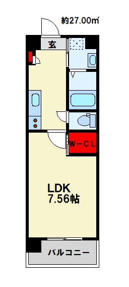 ハイネス徳力 間取り