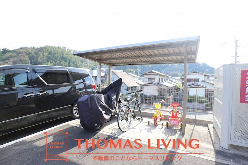トレス中間壱番館 敷地内駐輪場