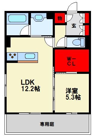 D-ROOM八幡駅前 間取り