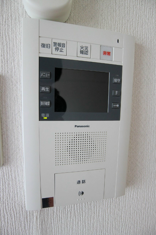 サンシャイン十番館.曽根  安心のモニターホンです。