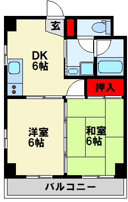 メゾン林 間取り