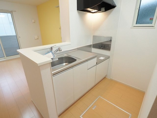 フレッシュリー　B棟 人気のカウンターキッチンです！