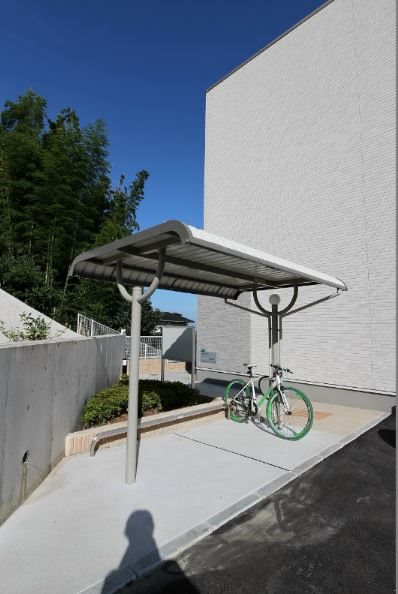 フレッシュリー　A棟 駐輪場。