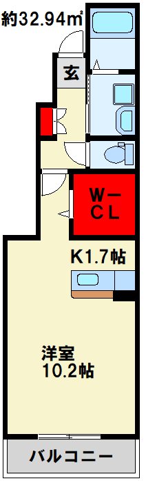 メゾン タウルス　Ⅰ 間取り