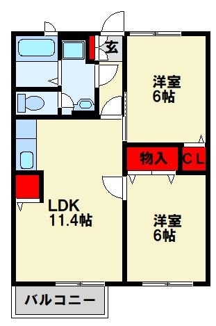エステート21 間取り