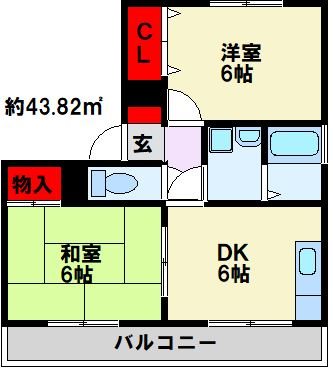 セジュールさつき 間取り