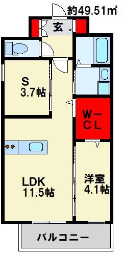 インクレイス門司 間取り