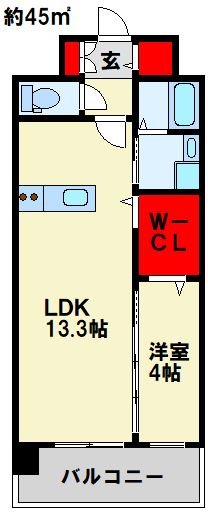 インクレイス門司 間取り