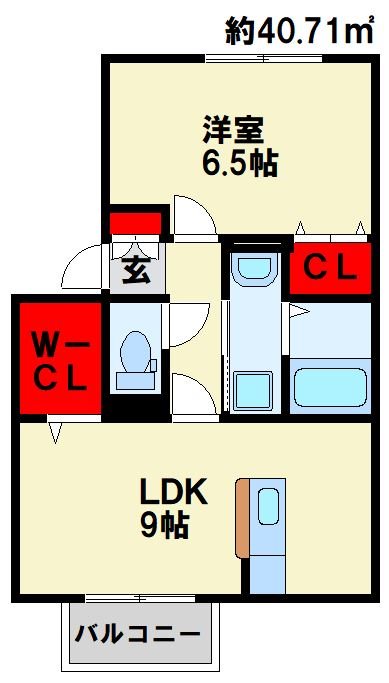 サンクラーズメゾン　A棟  間取り