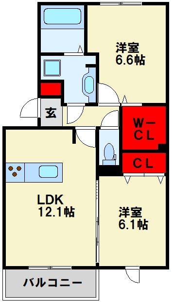 D-ROOM沢見 間取り