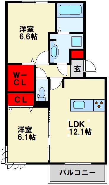 D-ROOM沢見 間取り