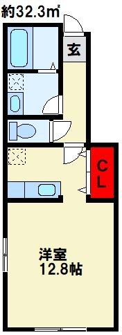 エクシヴ上富野 間取り