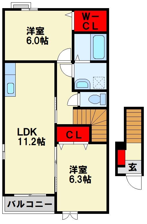 エクセレントⅠ 間取り