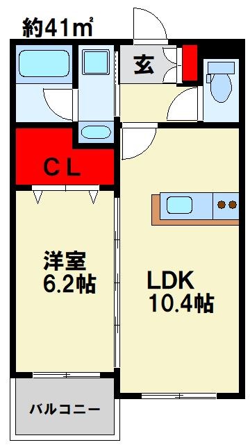 ブルースカイⅤ   間取り図