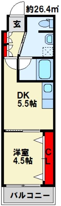 CPタワー 間取り図。