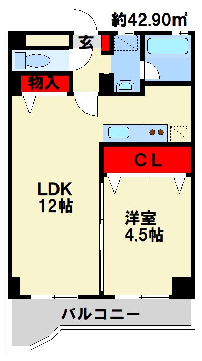 エスズイン葛原 間取り