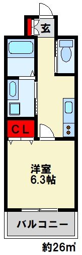 アンレーヴ門司駅前 間取り