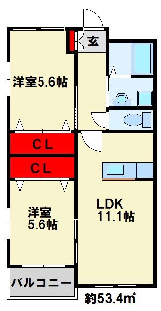 アドバンスM-2 間取り