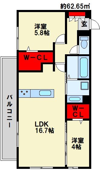 アピアランス中井 間取り