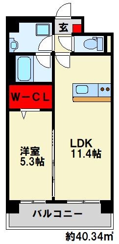 ネクステージ三萩野 間取り