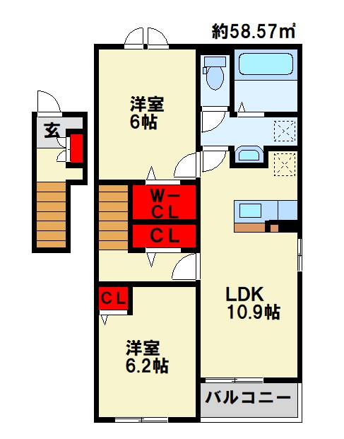ロータス北泉5 ※反転画像です。