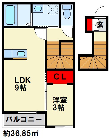 Grand Maison水巻駅前 間取り