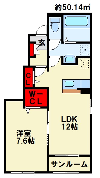 ロータス北泉2 間取り