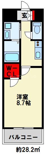 ギャラン竪町Neo 間取り