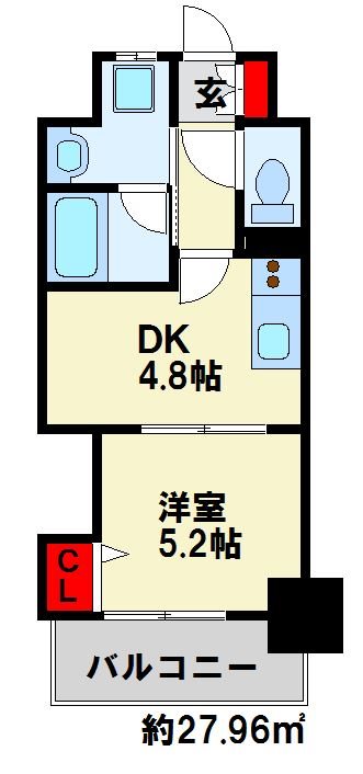 THE SQUARE Platinum Residence 間取り