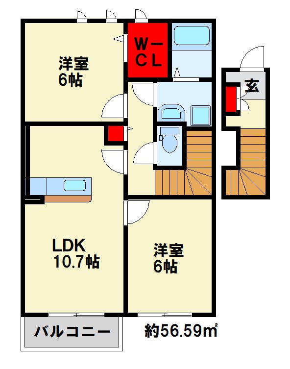 レジナスⅢ 間取り