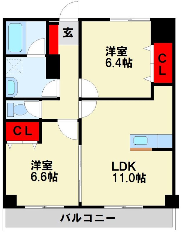 タウンフォート 間取り