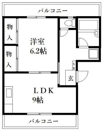プレアール若園 間取り