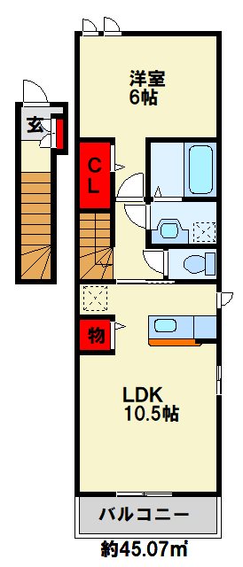 メゾン タウルス　Ⅰ 間取り