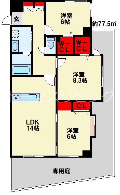 ファミール守恒  間取り