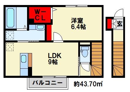 エスポワール　モモ 間取り