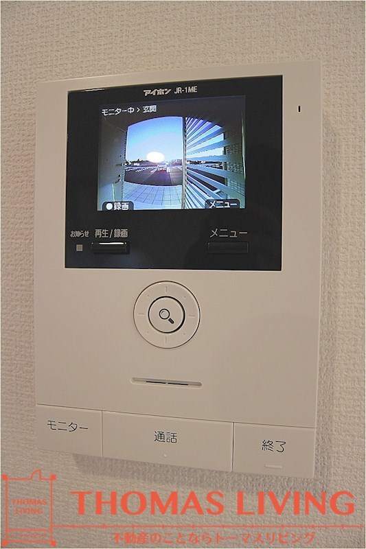 Ariga10 C棟 来客確認が出来るTVモニターホンです。