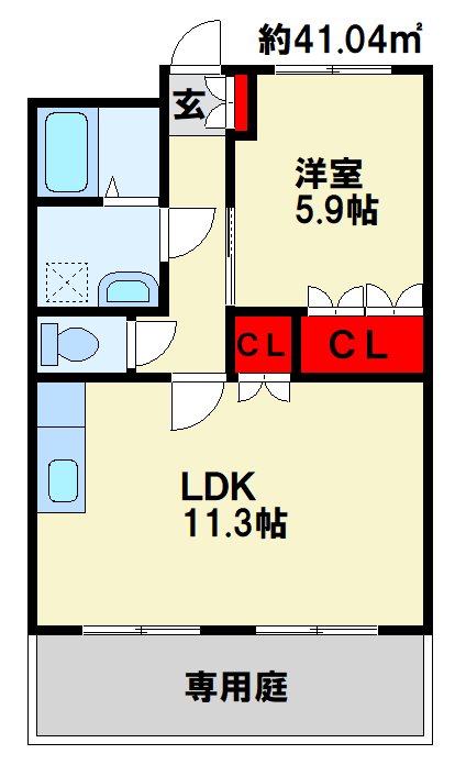 グランド・ソレーユ  間取り