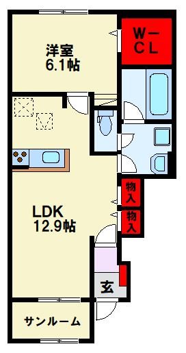 アデニウム錦水 間取り