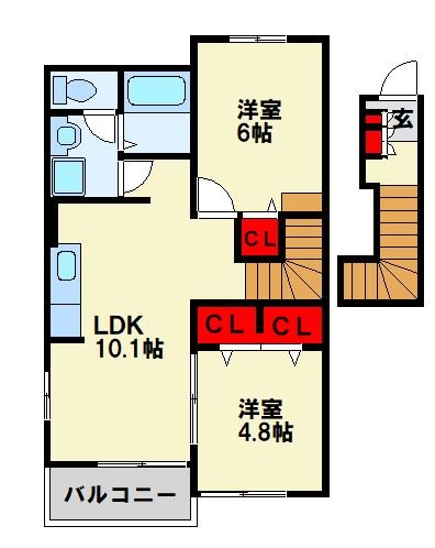 イル．パラッツオエテルノC 間取り