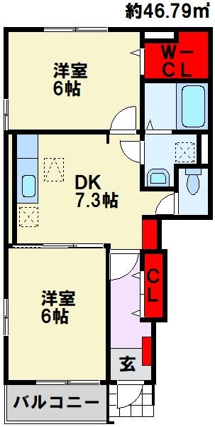 SUN MARINA 間取り