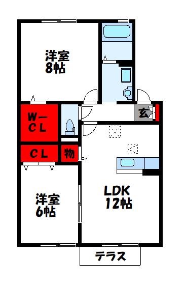 メゾンクレール 粕屋町でのお部屋探しは、トーマスリビング粕屋店へご相談下さい
