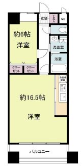 グランパーク天神 間取り