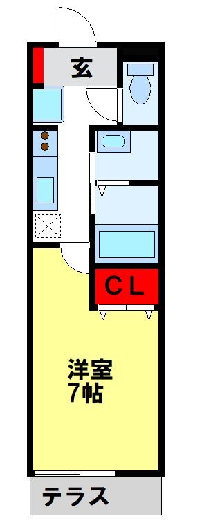 JANE HOUSE（ジェーンハウス） 間取り図※反転間取り